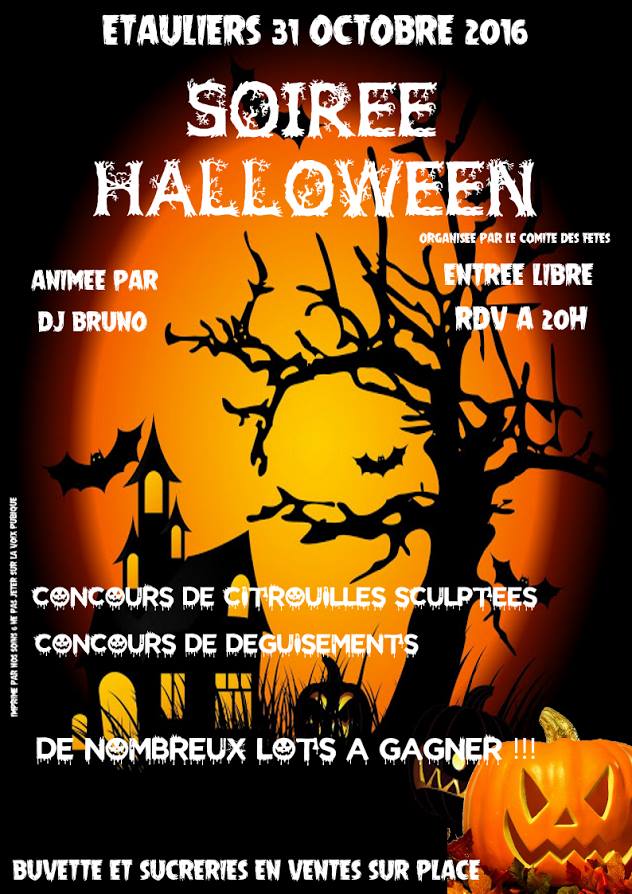 Halloween étauliers