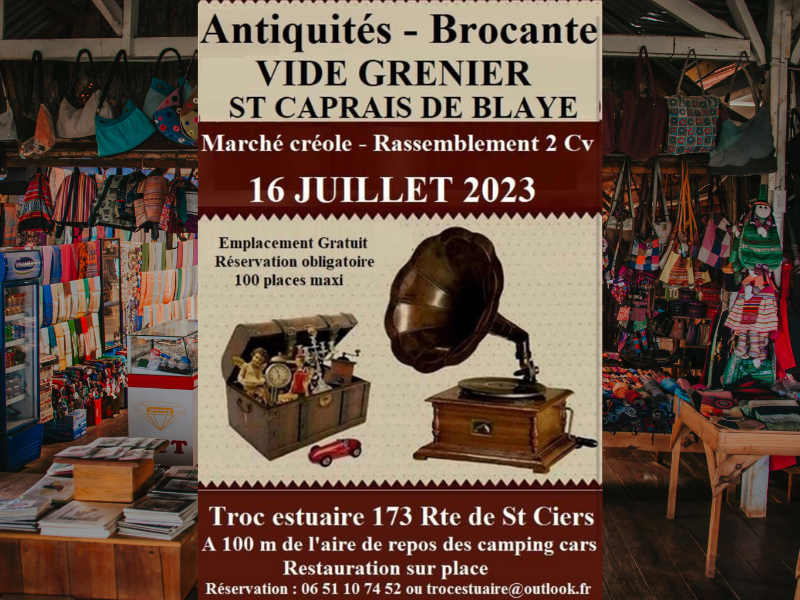 Brocante vide grenier