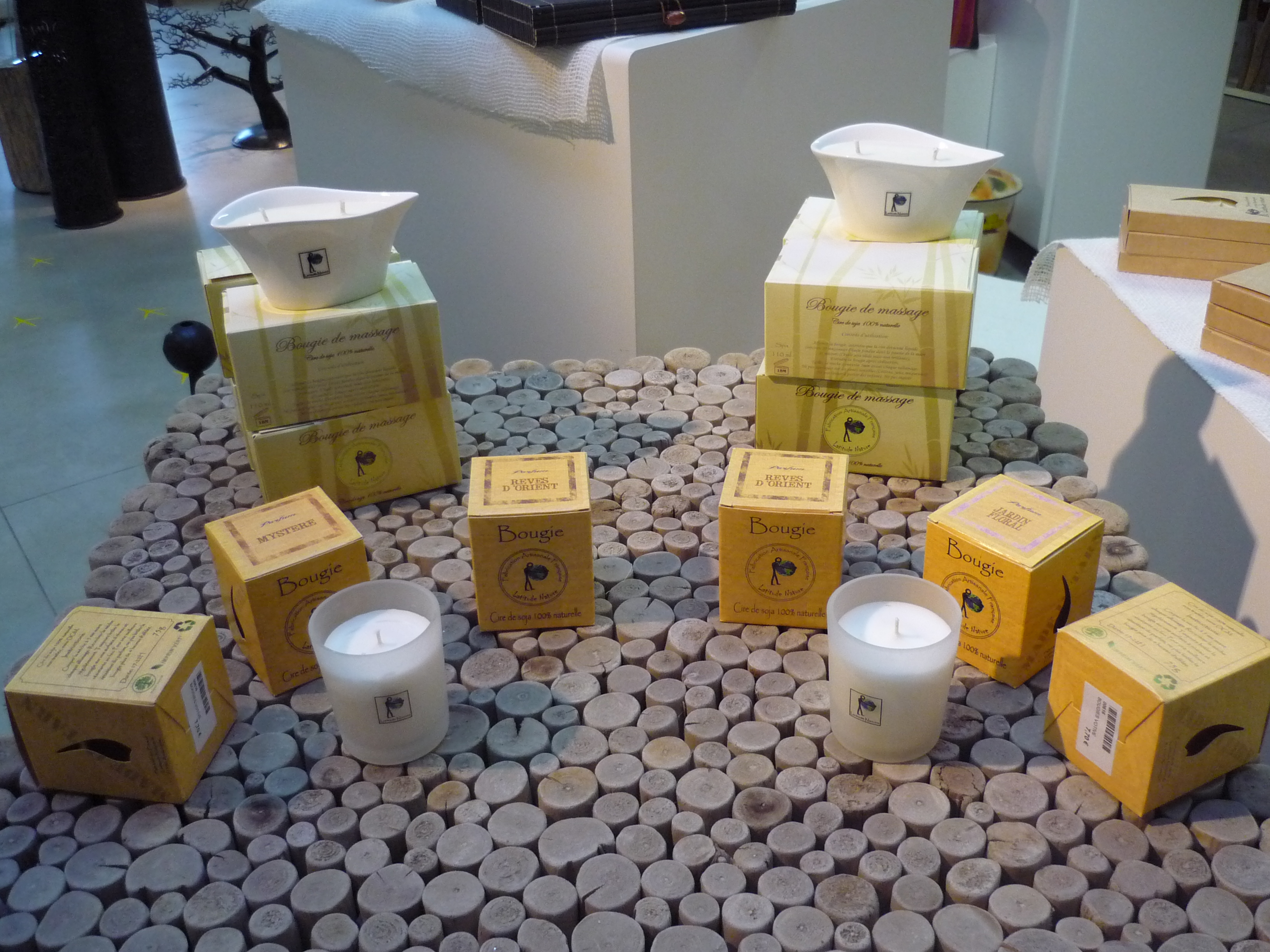 Bougies boutique Terres d