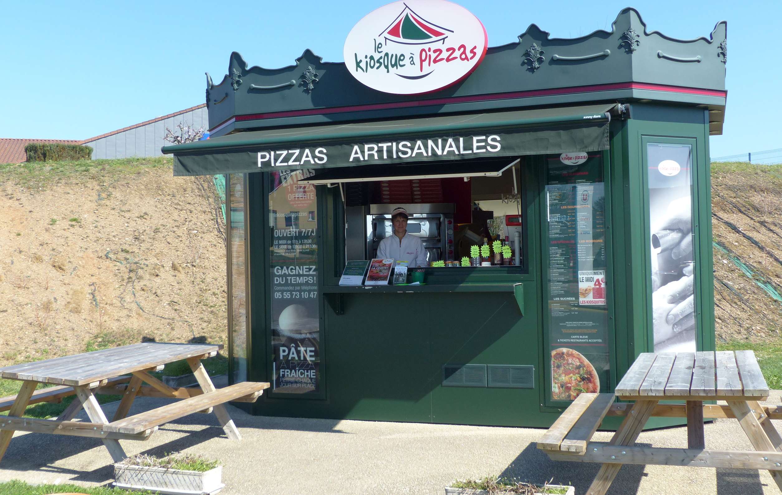 Le Kiosque à Pizzas Lubersac