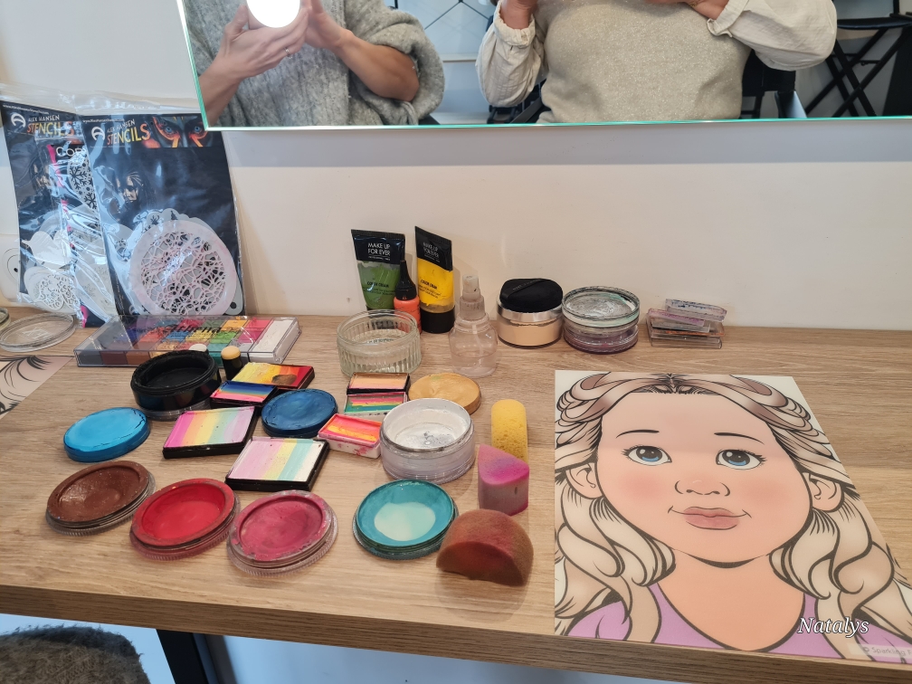 Atelier “Découverte du face painting en binôme et de la thérapie par la photo””