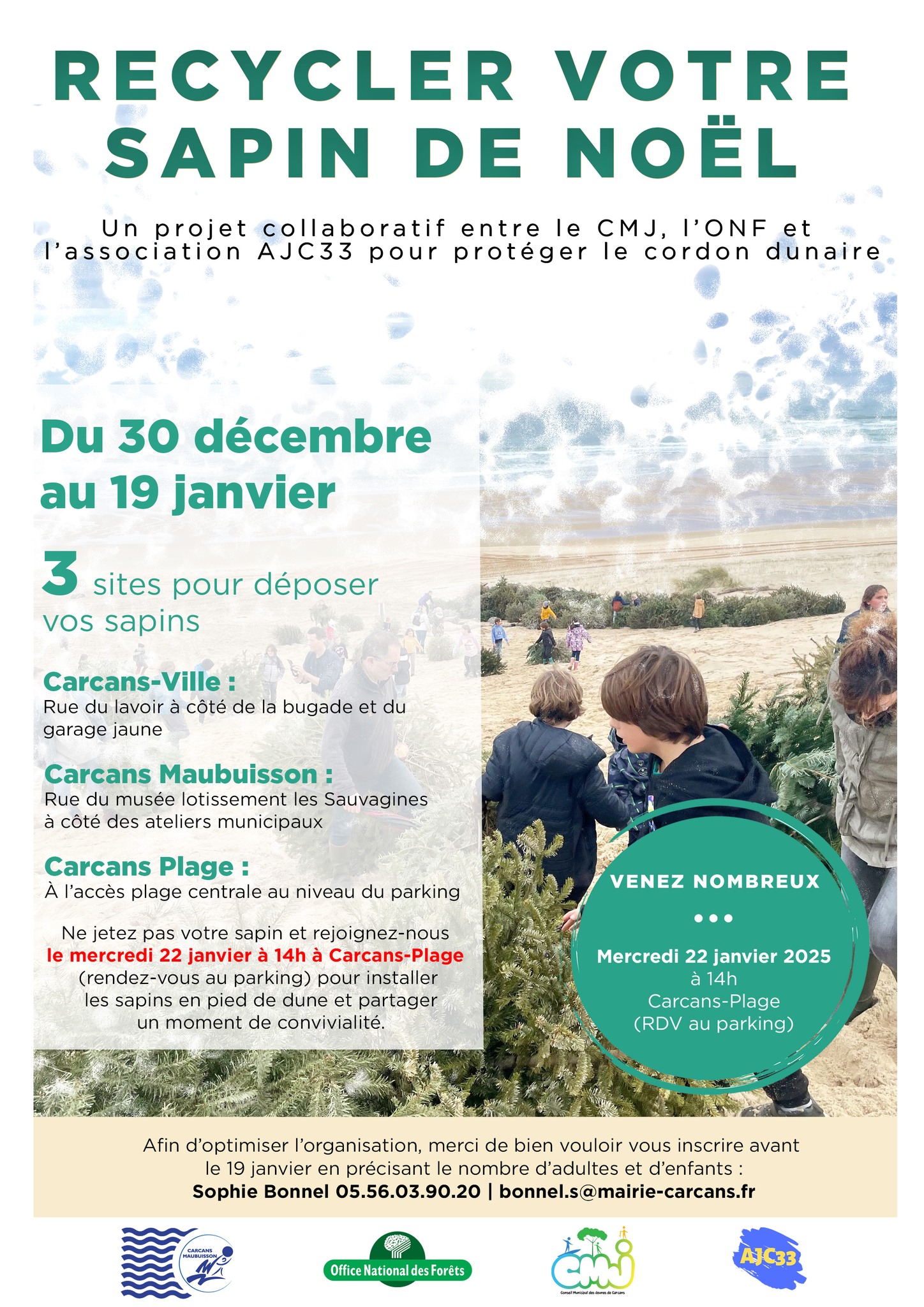 22 janvier sapin carcans