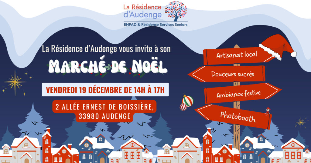 La magie de Noël s&rsquo;invite à l&rsquo;Ehpad la résidence d&rsquo;Audenge