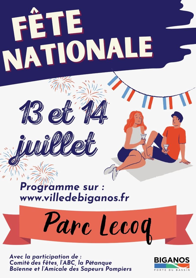 Fête nationale et feu d’artifice