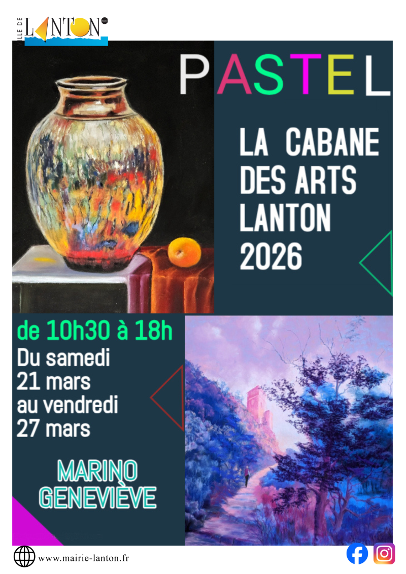 Exposition Cabane des Arts : Pastel