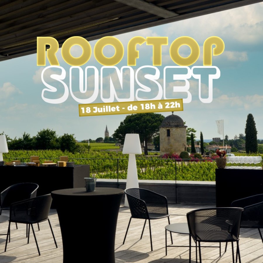 Soirée "Rooftop & Sunset" au Château Balestard La Tonnelle