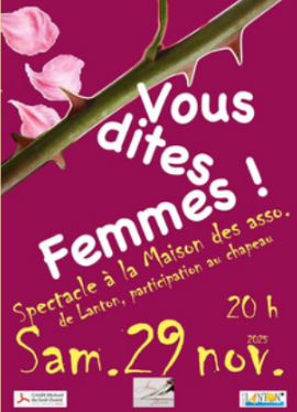 Théâtre : Vous dites femme !