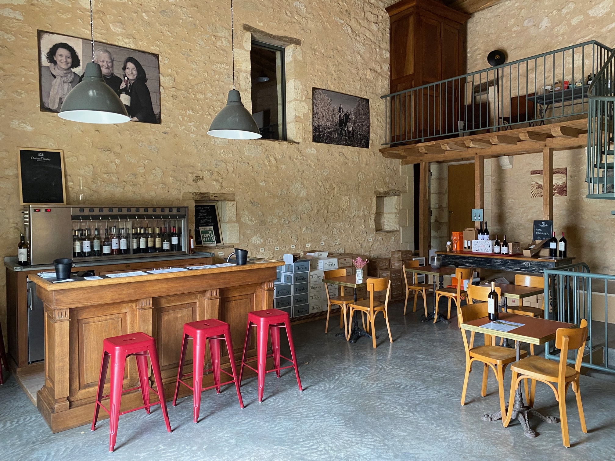 Château Thieuley - Espace dégustation
