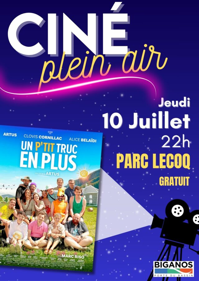 Cinéma en plein air : Un p’tit truc en plus
