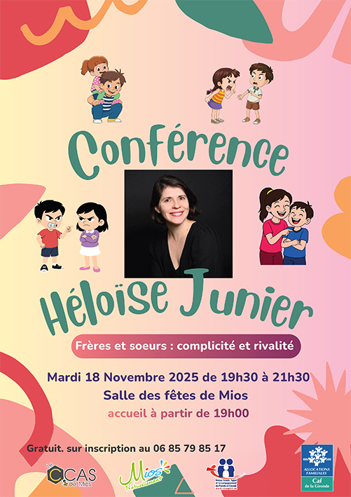 Conférence  » Frères et soeurs entre complicité et rivalité »