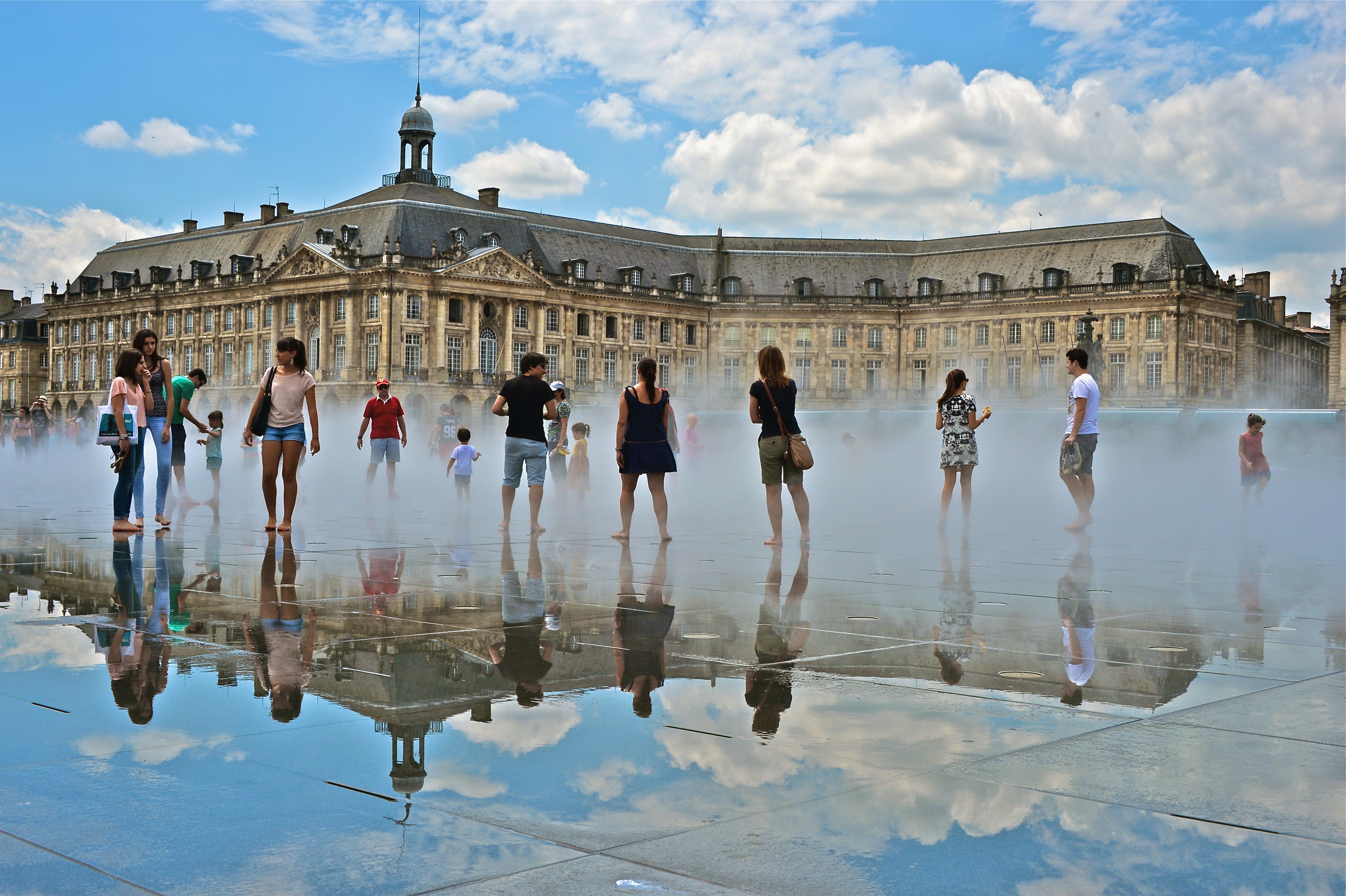 Place de la Bourse et le Miroir d'eau