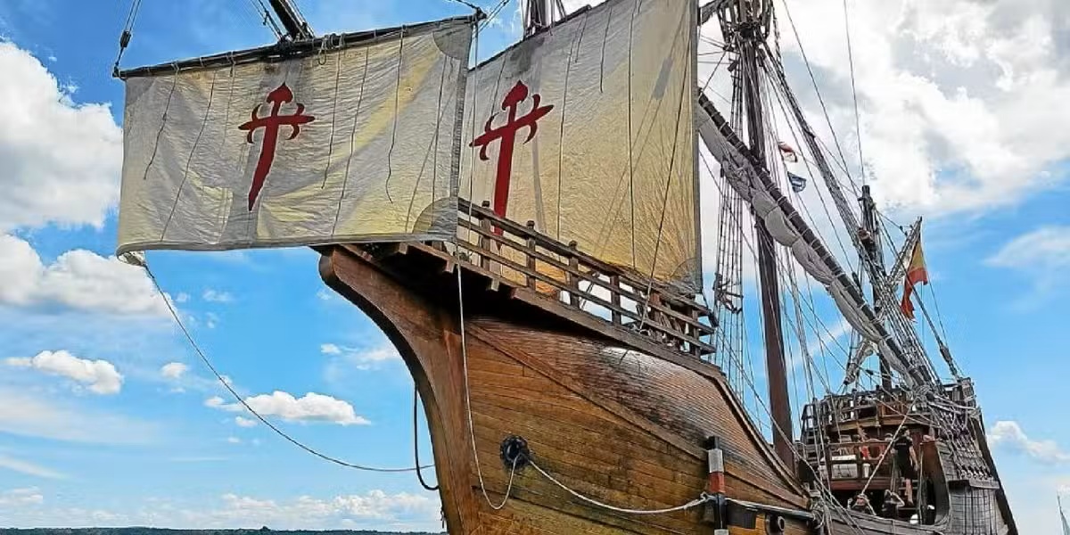 Découverte du navire « Le Nao Santa Maria »