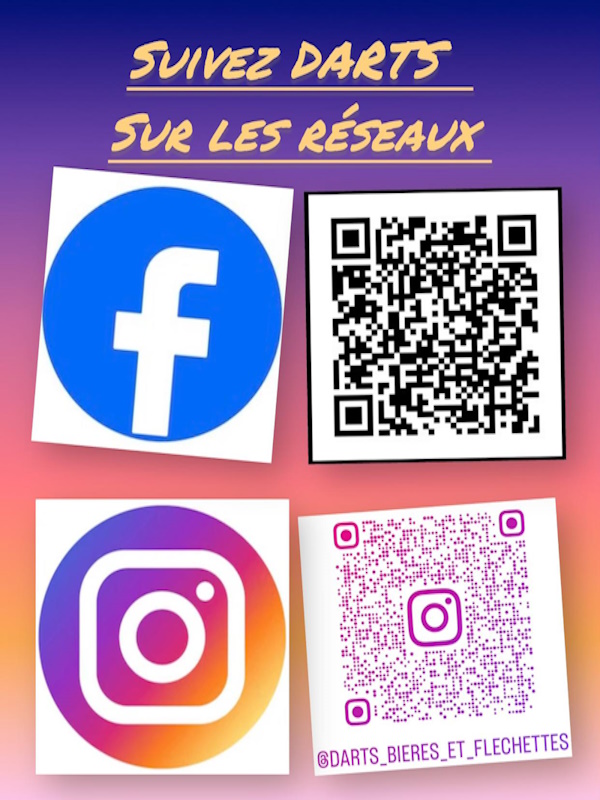 Darts réseaux sociaux redi