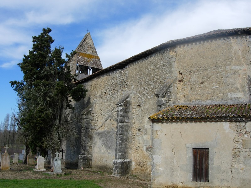 Eglise Saint Christophe de Trazits, Gajac
