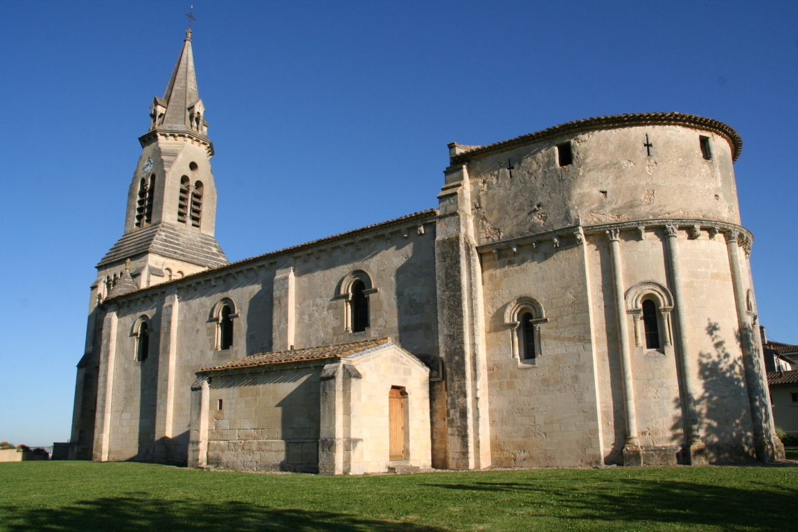 L'église romane Saint-Siméon Le Stylite