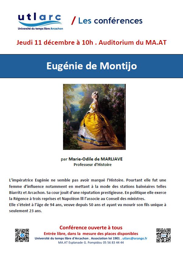 Conférence : Eugénie de Montijo
