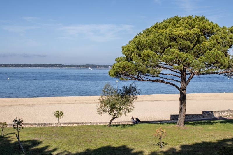 新品 Plage PP (Pake Plage) Hoodie Cover-Up Dress with Pockets | Skyride/White Stripe