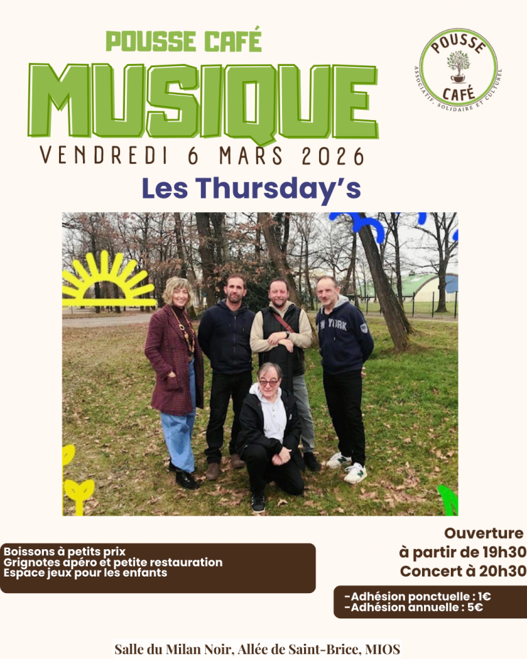 Pousse café : Les Thursday&rsquo;s