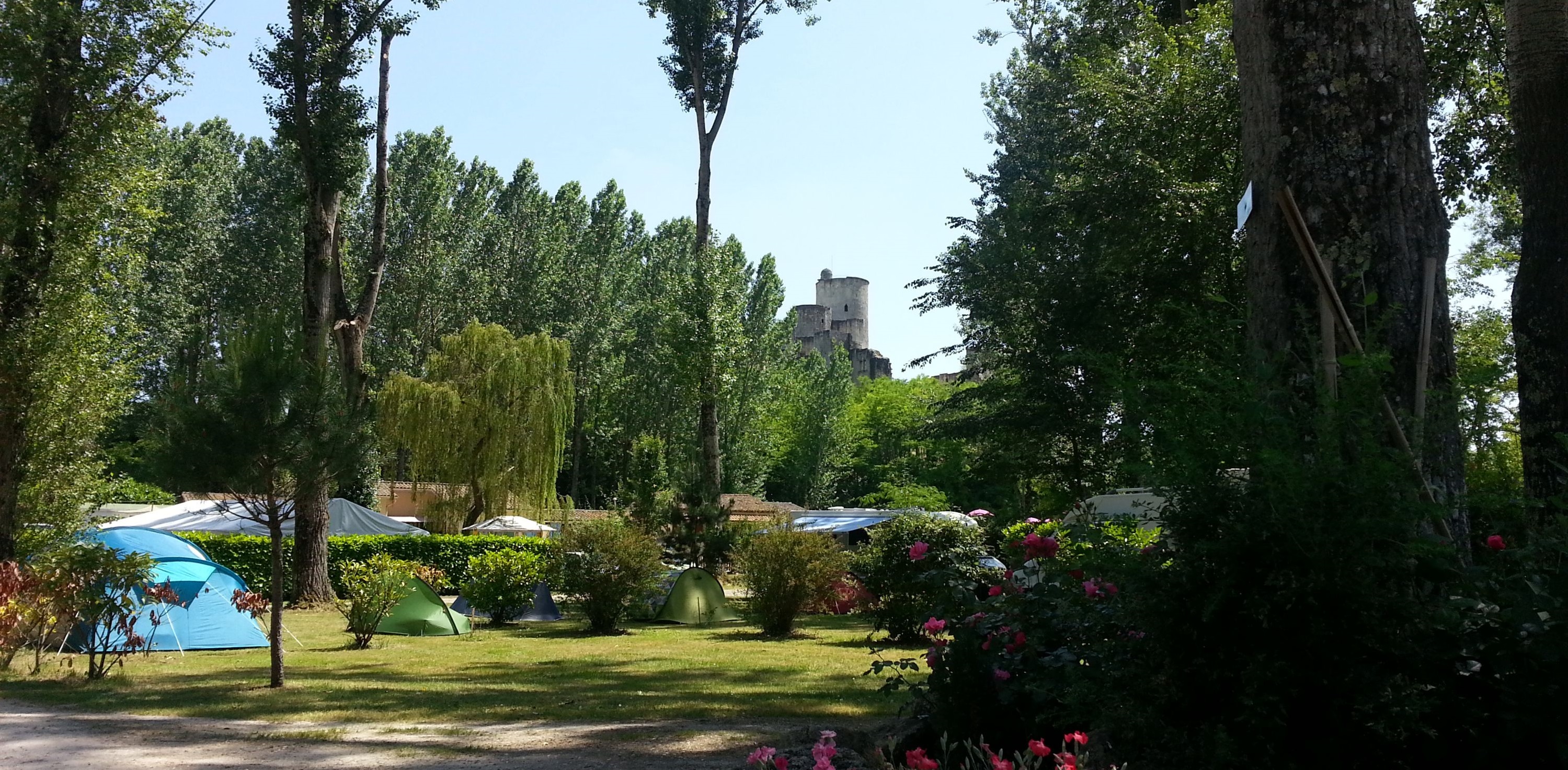 Entrée - Camping du Vieux Château - Rauzan