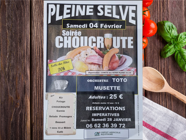 Soirée Choucroute