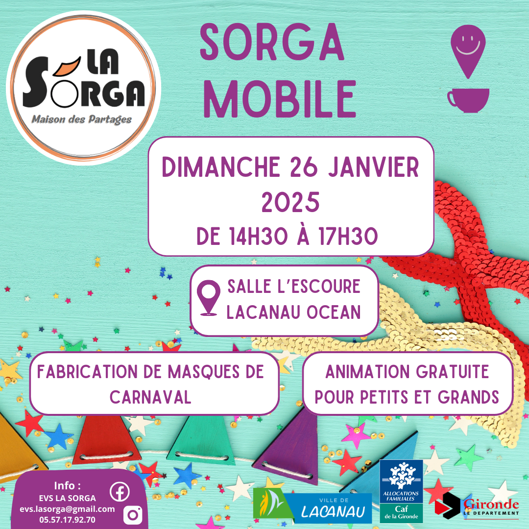 Sorga Mobile (Publication Instagram) - Janvier 2025