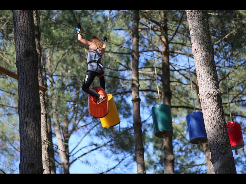 Parcours d'accrobranche