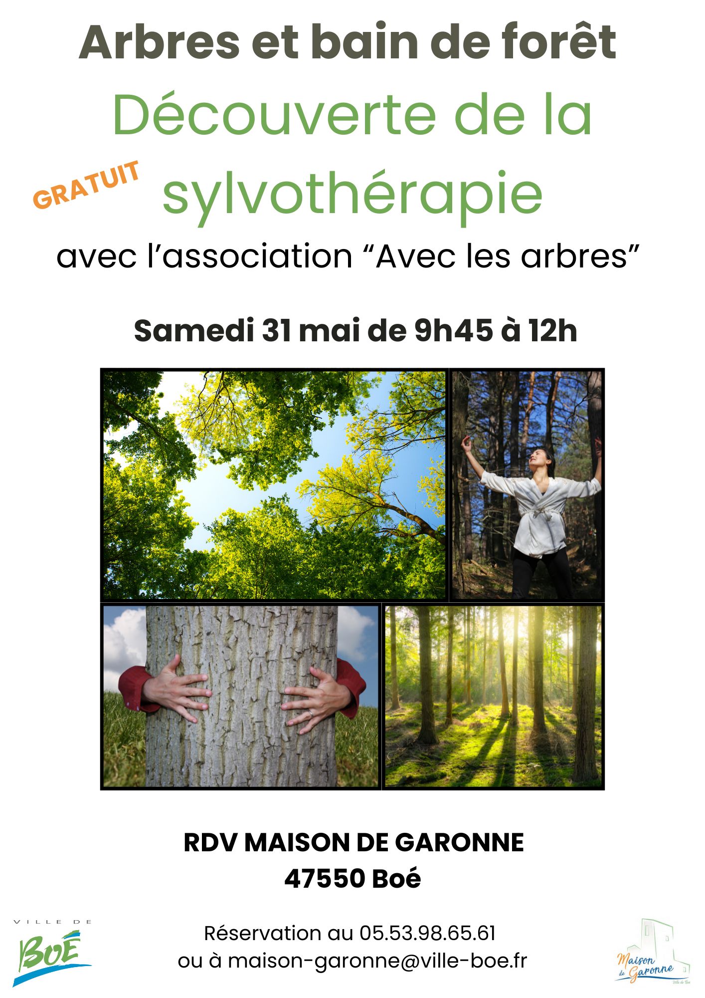 Arbres et bains de Forêt, découverte de la sylvothérapie
