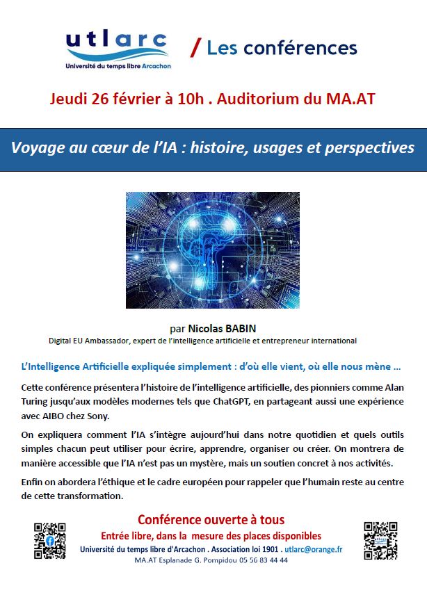 Voyage au coeur de l&rsquo;IA : histoire, usages et perspectives