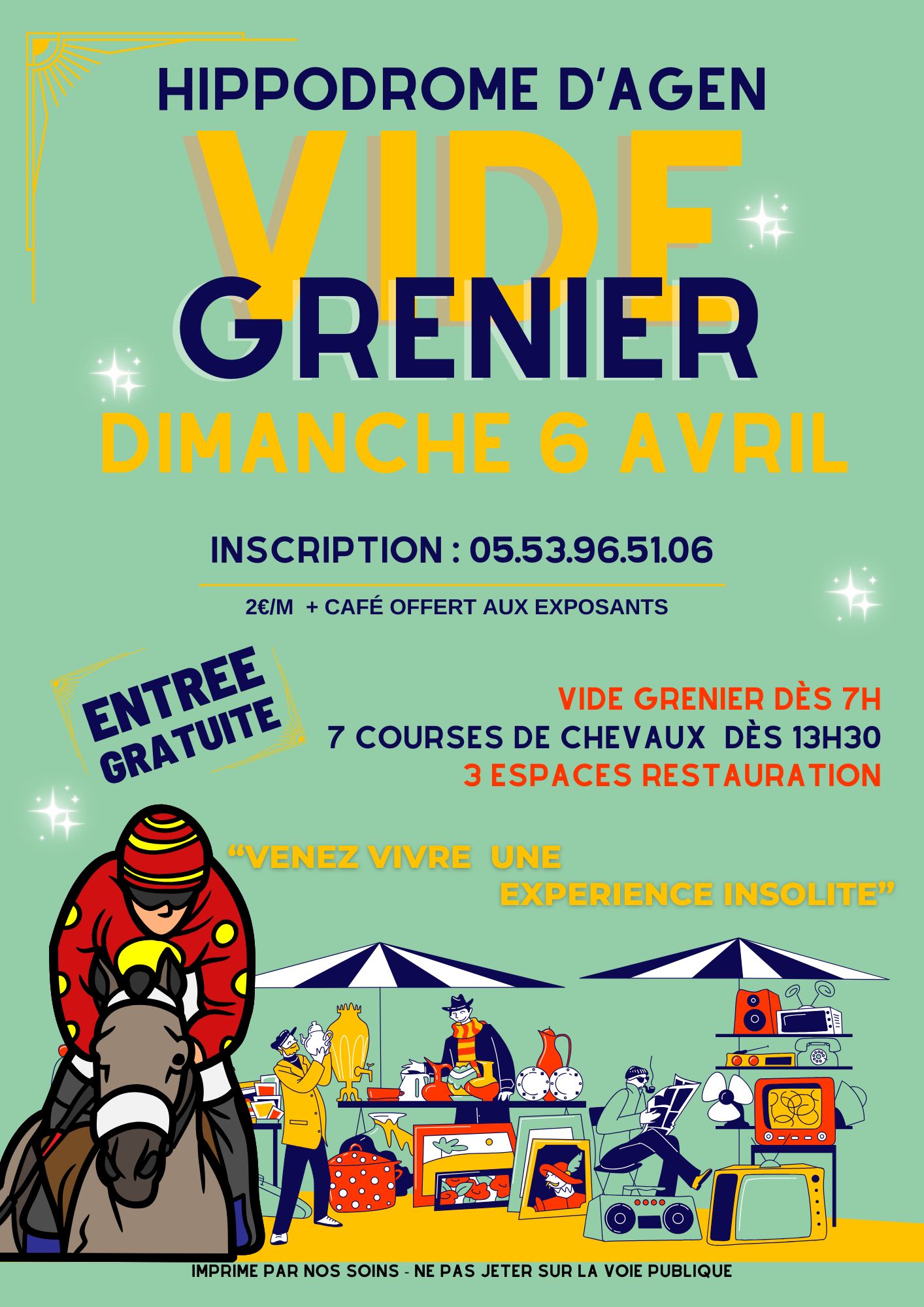 Vide greniers - Hippodrome d'Agen