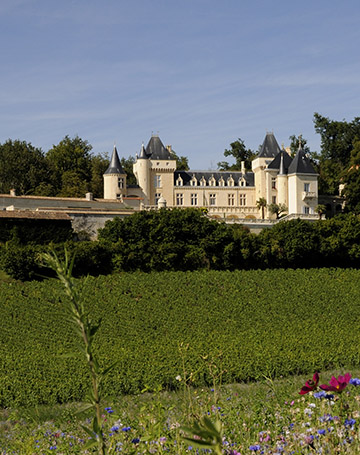 Château de la Rivière à Fronsac