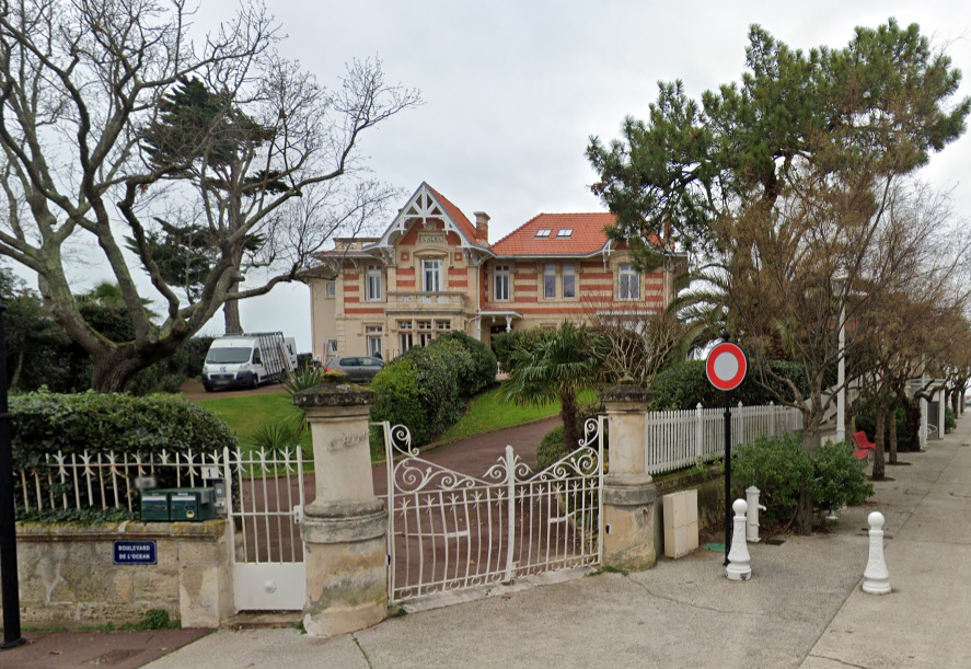 Boulevard de l'Océan et Villa Alma