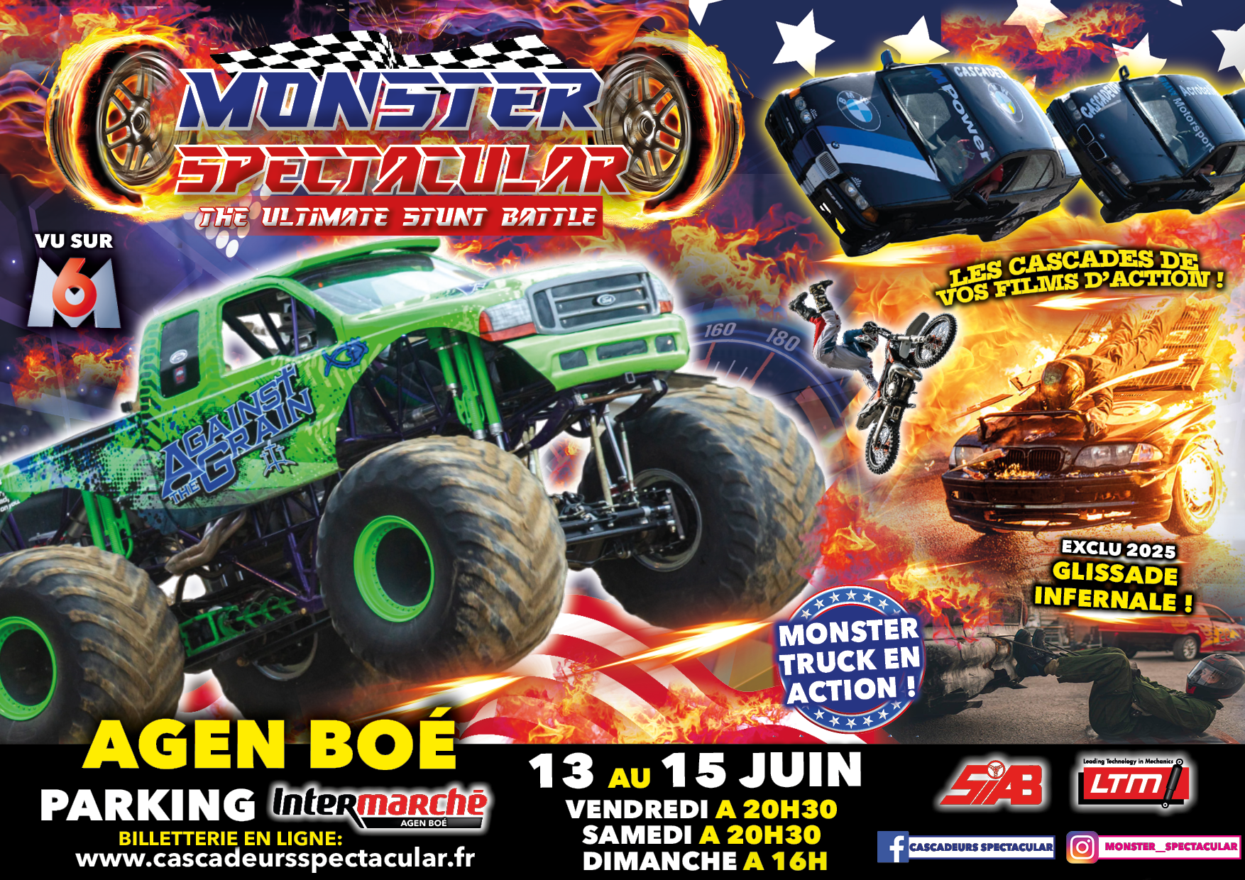 Monster Spectacular : the ultimate stunt battle