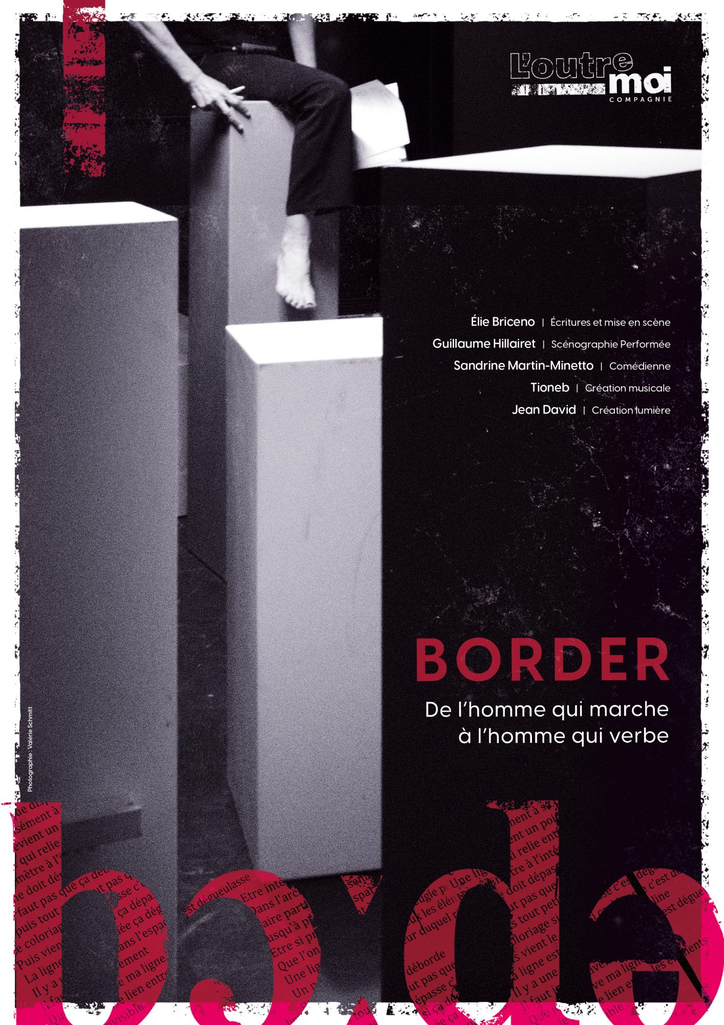 Border Fragment 2 – De l’homme qui marche à l’homme qui verbe