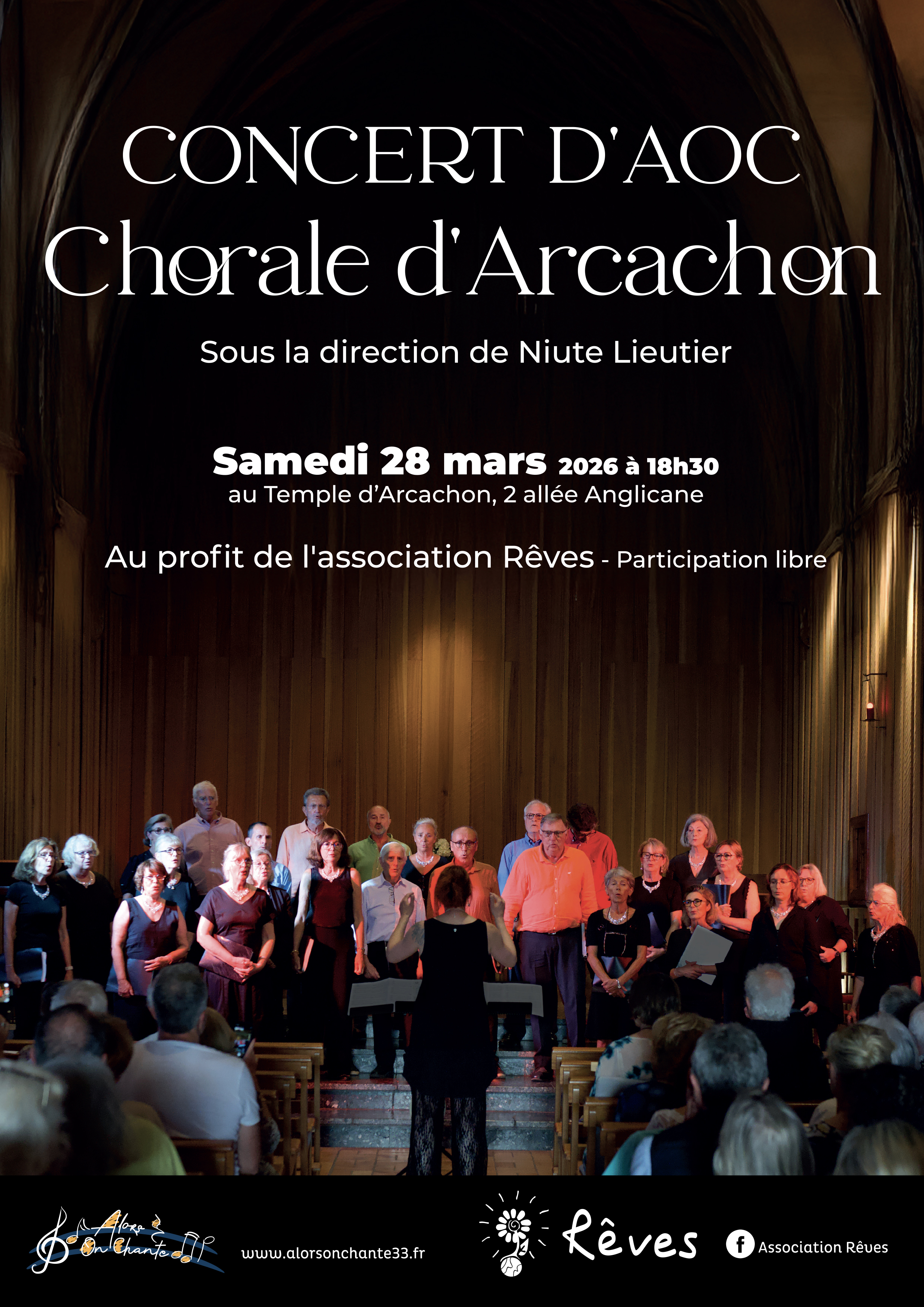 Concert d&rsquo;AOC Chorale d&rsquo;Arcachon