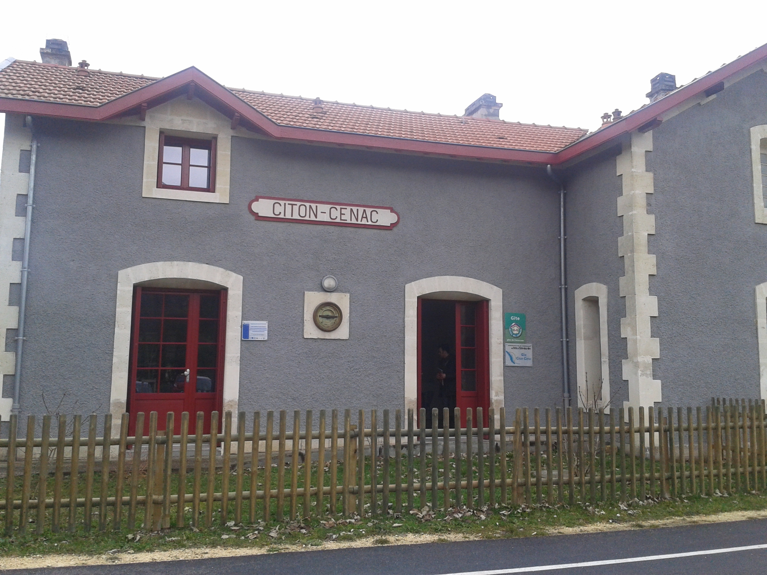 Ancienne gare de Citon-Cenac