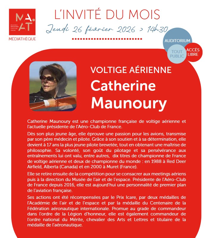 L&rsquo;invité du mois : Catherine Maunoury