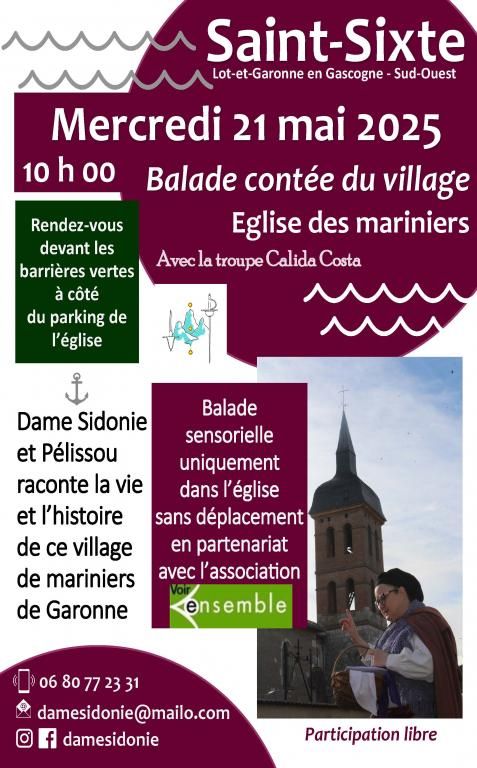 Balade contée avec Dame Sidonie