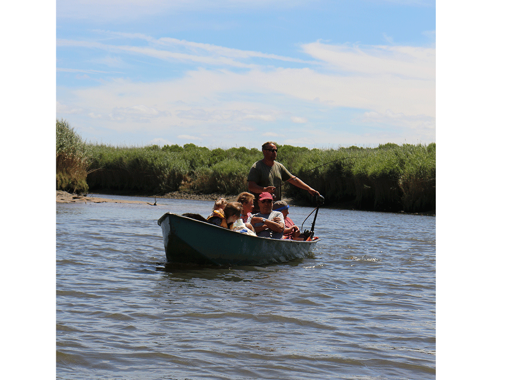 Escapade en galupe dans le Delta de Leyre