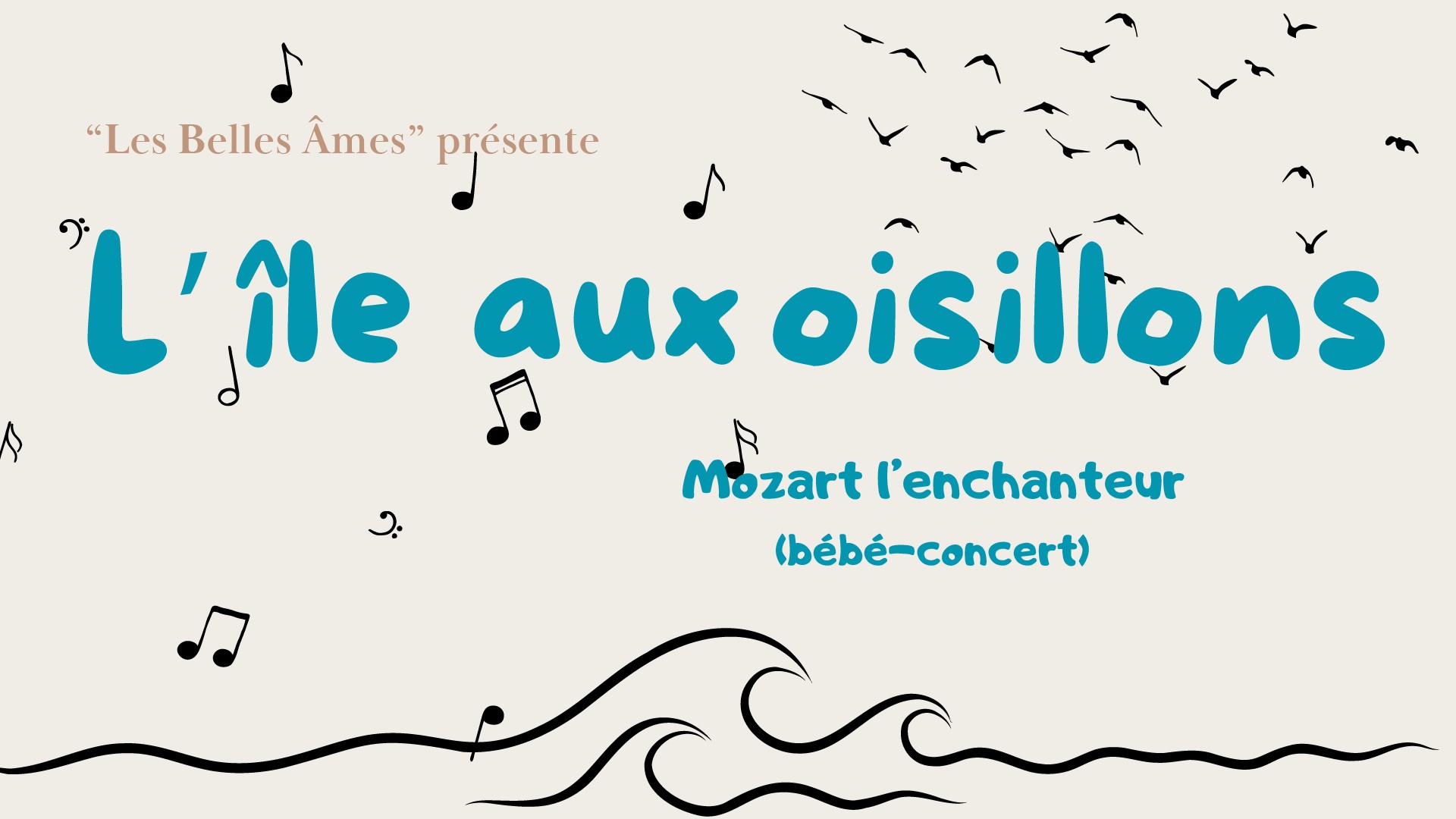 L’ÎLE AUX OISILLONS BÉBÉ CONCERT QUATUOR ZAÏDE – SARAH CHENAF
