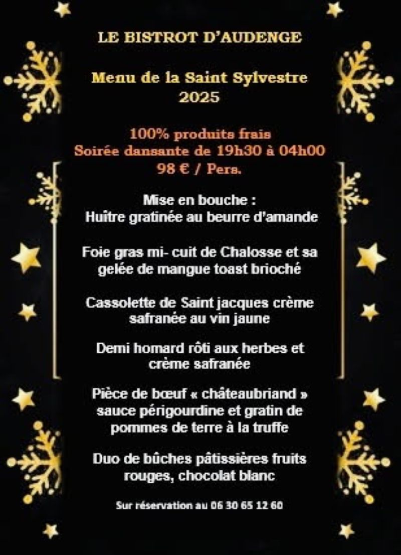 Repas de la Saint Sylvestre