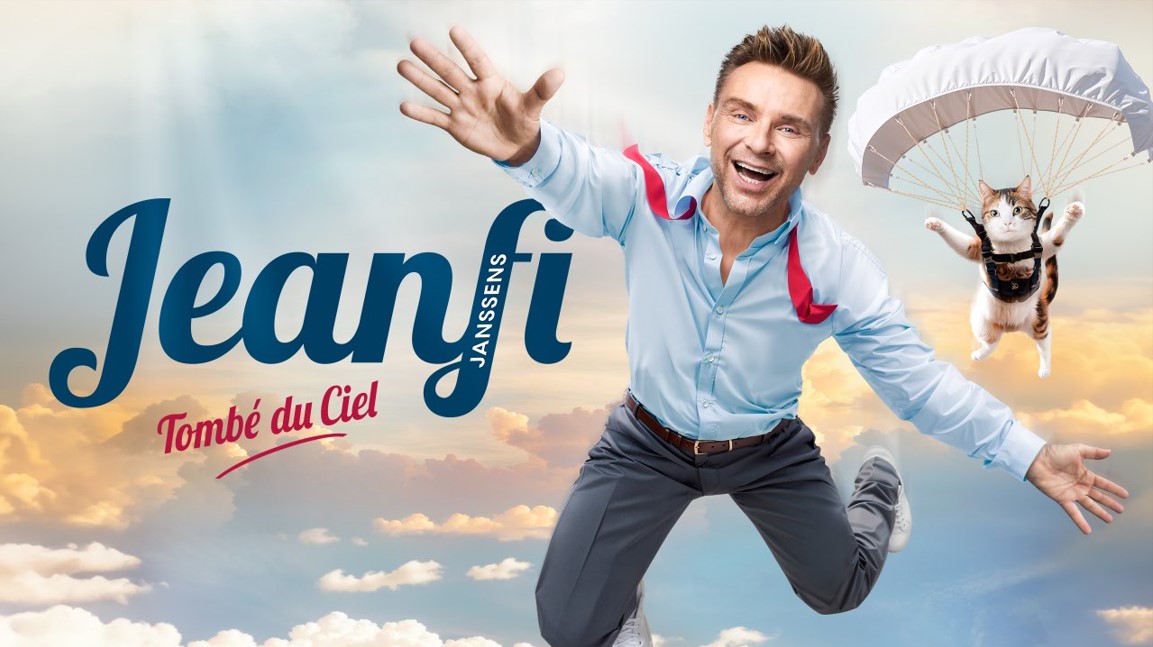 JEANFI JANSSENS  » TOMBÉ DU CIEL « 