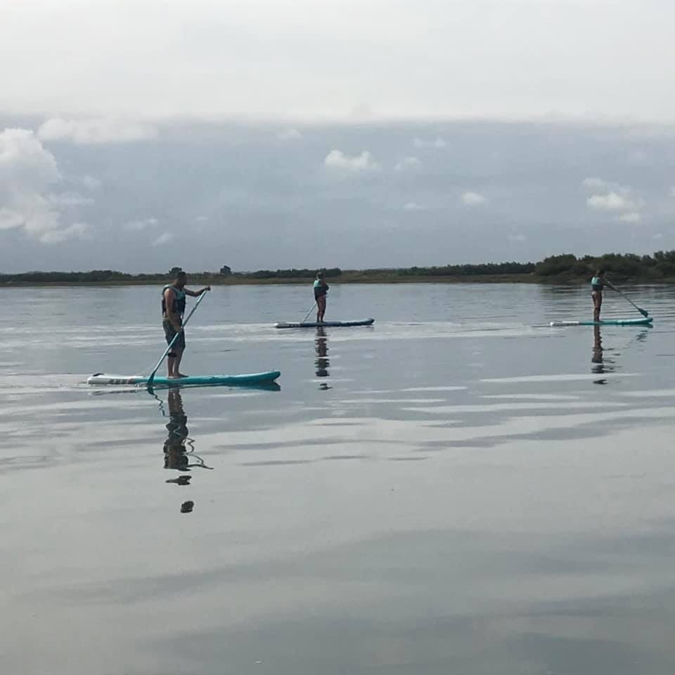 balade en stand up paddle