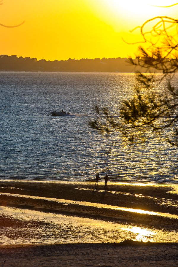 新品 Plage PP (Pake Plage) Hoodie Cover-Up Dress with Pockets | Skyride/White Stripe